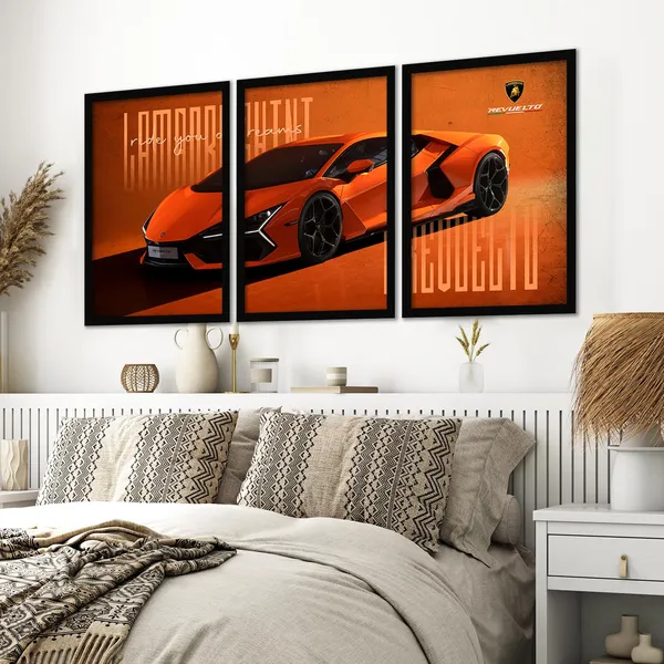 Big_Lamborghini_Cars_Framed_Posters