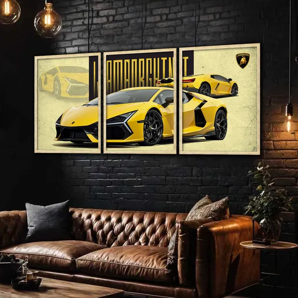 Big_Lamborghini_Cars_Framed_Posters