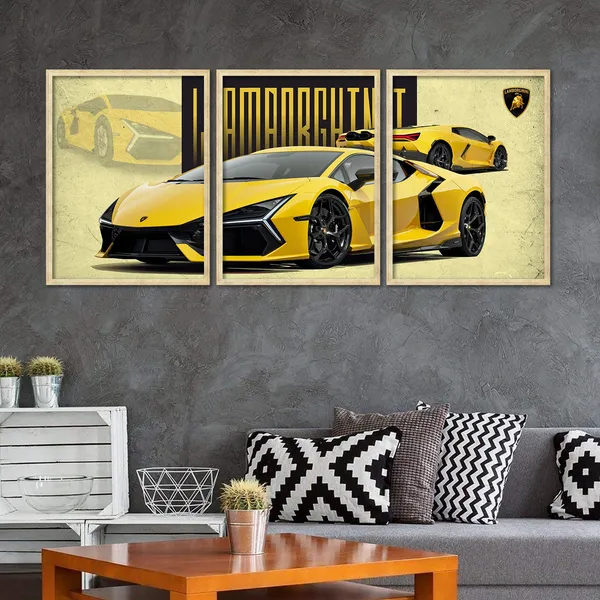 Big_Lamborghini_Cars_Framed_Posters