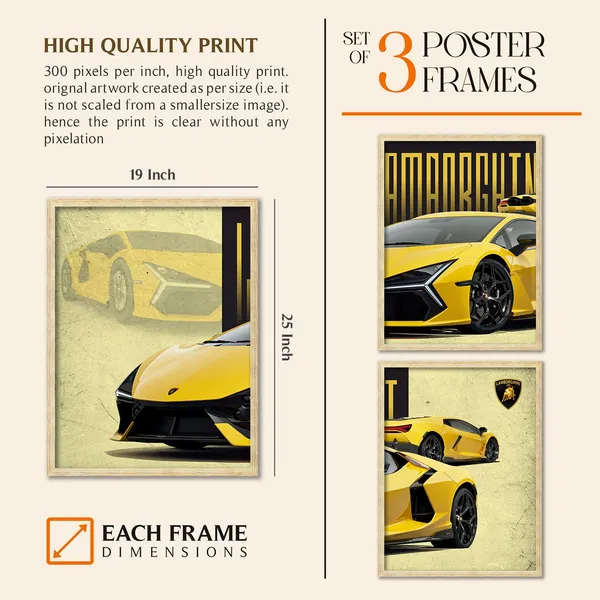 Big_Lamborghini_Cars_Framed_Posters