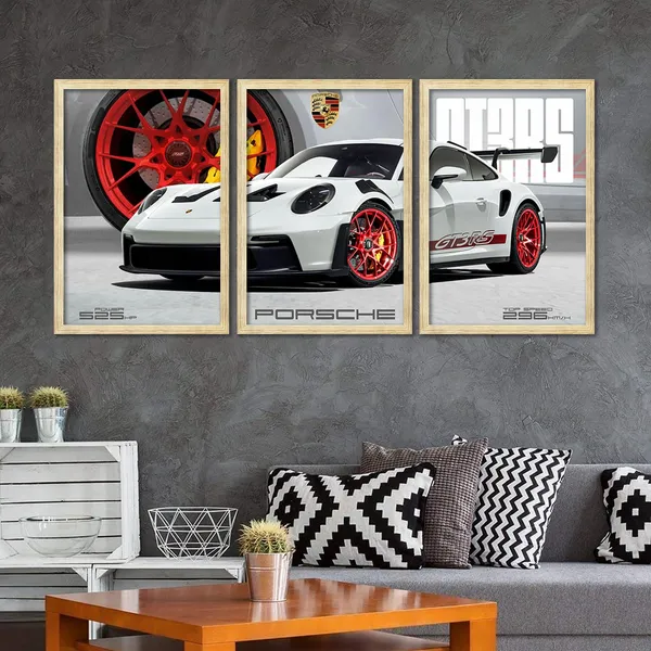 Big_Porsche_Cars_Framed_Posters