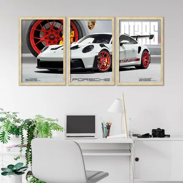 Big_Porsche_Cars_Framed_Posters