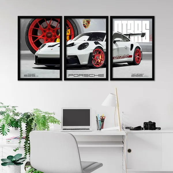 Big_Porsche_Cars_Framed_Posters