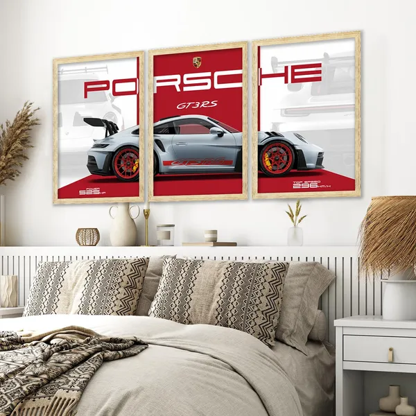 Big_Porsche_Cars_Framed_Posters