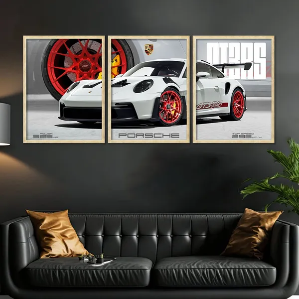 Big_Porsche_Cars_Framed_Posters