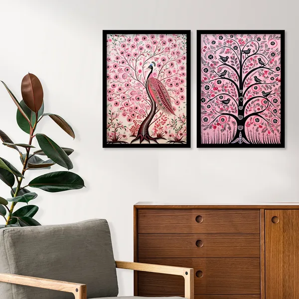 Bird_Tree_Madhubani