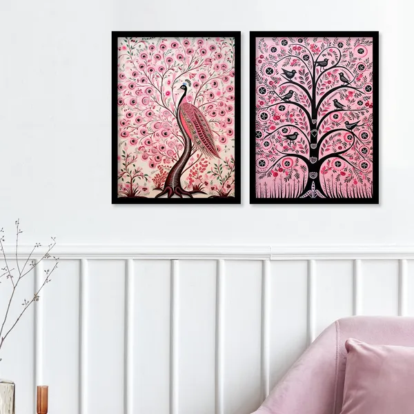 Bird_Tree_Madhubani