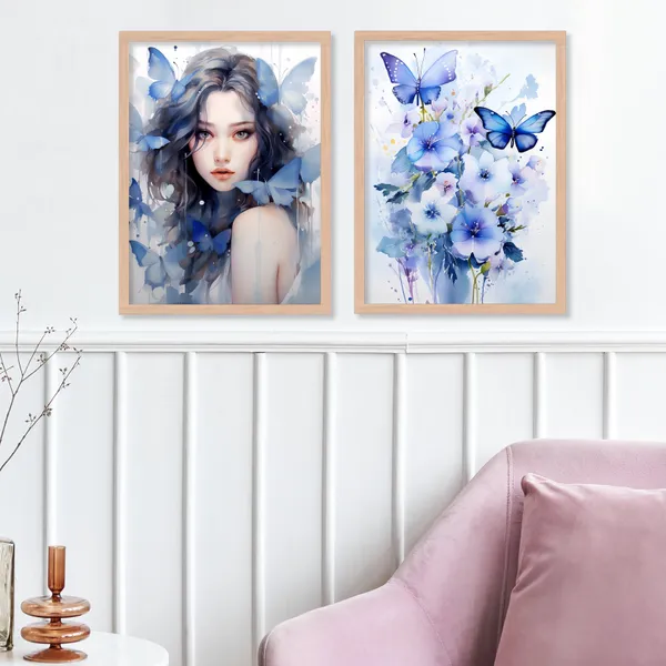 Butterfly_With_Beautiful_Girl_Art