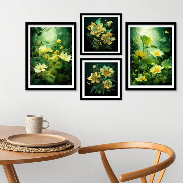 Amazing_Green_Colour_Flower_Art