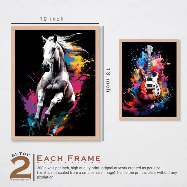 Colour_Full_Guitar_And_Horse