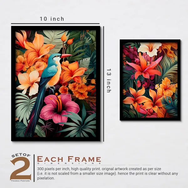 Leaves_And_Bird_Art