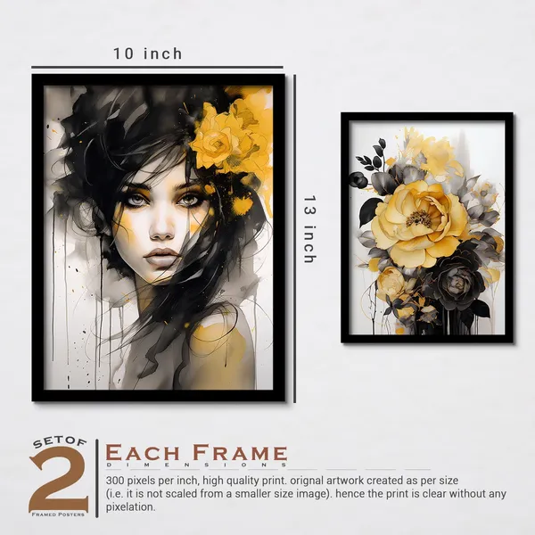 Golden_With_Black_Colour_Flower