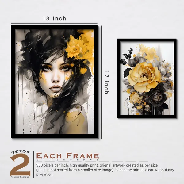 Golden_With_Black_Colour_Flower