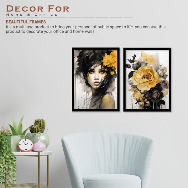 Golden_With_Black_Colour_Flower