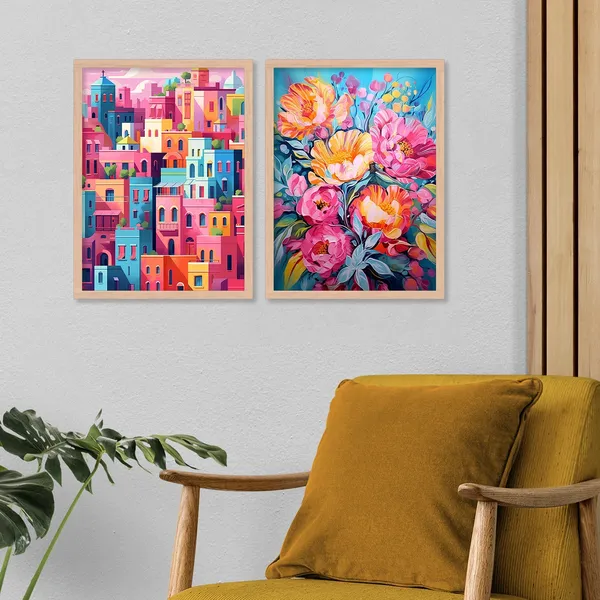 Pink_City_Set_Of_2