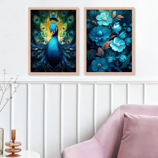 Blue_Coloured_Flower_Peacock