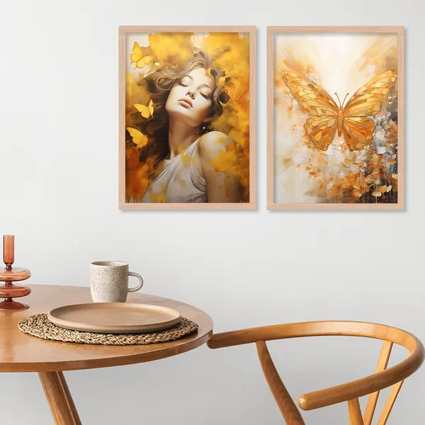 Golden_Butterfly_And_Girl