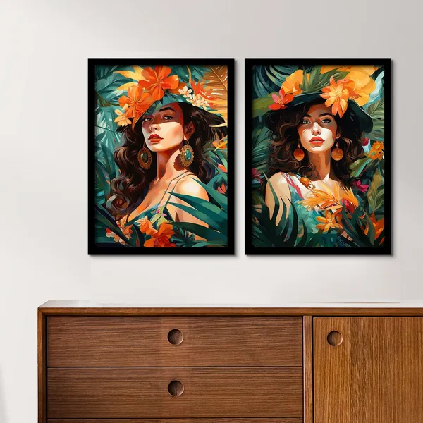 Girls_Behind_Flowers_Art
