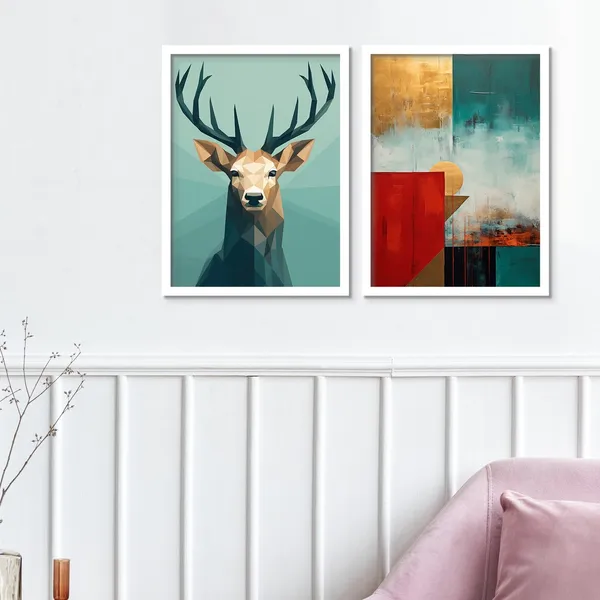 Swamp_Deer_And_Coloured_Design
