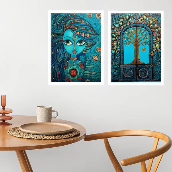 Flower_Tree_Wall_Painting