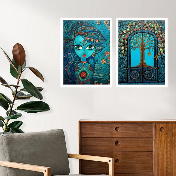 Flower_Tree_Wall_Painting