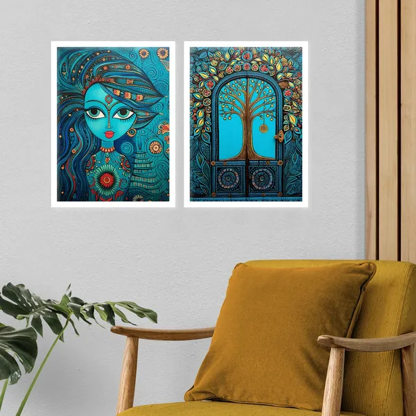 Flower_Tree_Wall_Painting