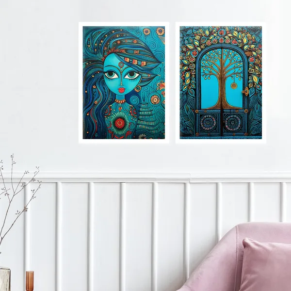 Flower_Tree_Wall_Painting