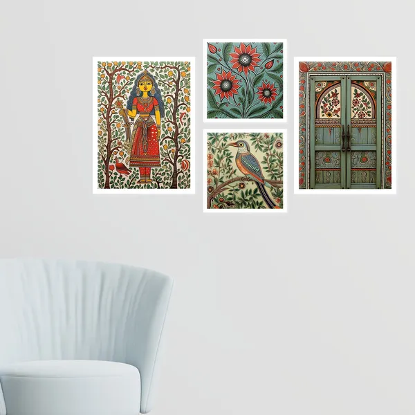 Fourfold_Flower_Fables_Wall_Painting
