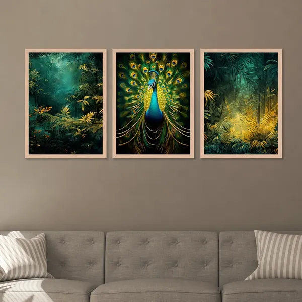 Peacock_With_Jungle_Art