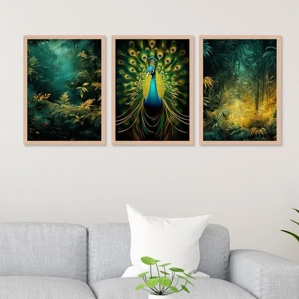 Peacock_With_Jungle_Art