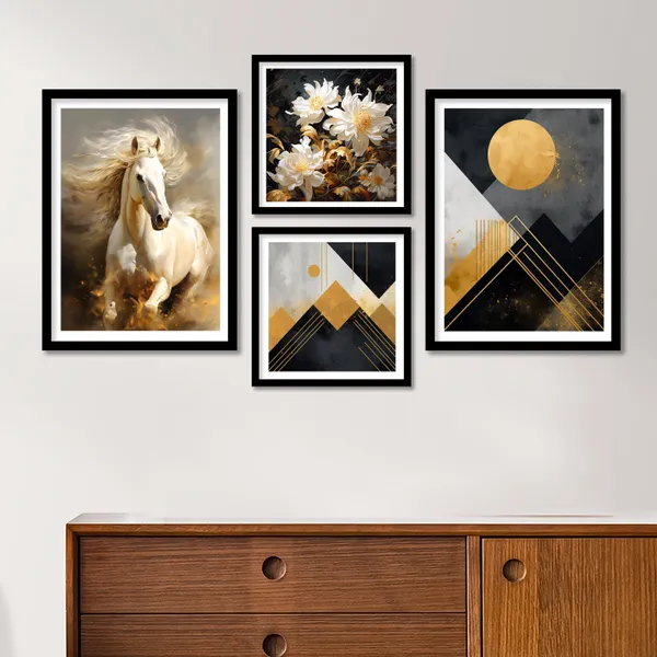 Running_Horse_With_Golden_Design