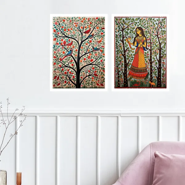 Madhubani_Maidens