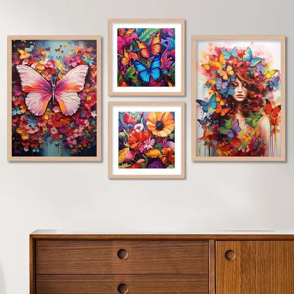 Multicolour_Butterfly_Art