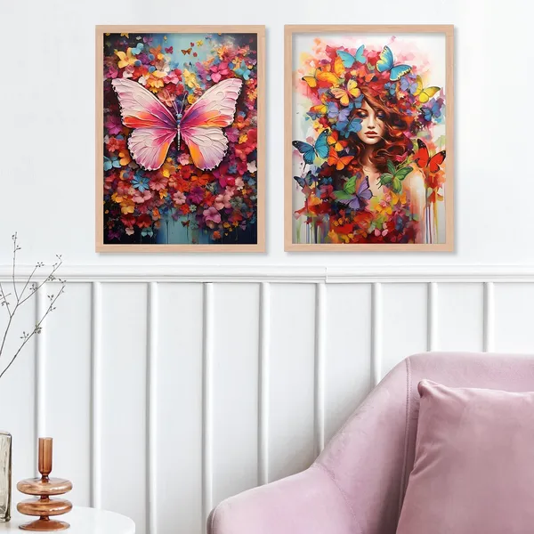 Multicolour_Butterfly_Art