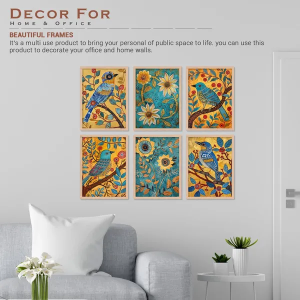 New_Bird_Madhubani_Wall_Art