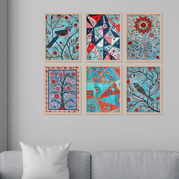 New_Coloured_Bird_And_Tree_Art
