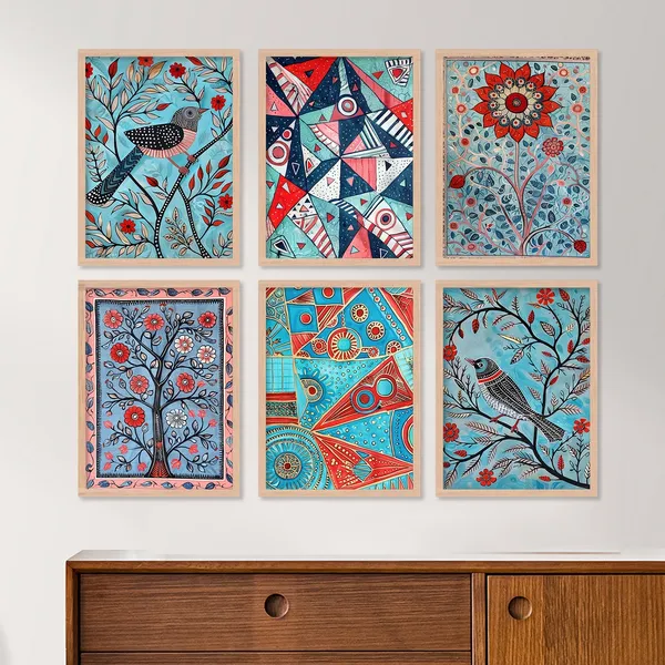 New_Coloured_Bird_And_Tree_Art