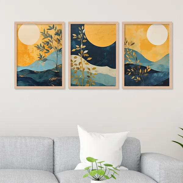 Unique_Golden_Tree_Wall_Art