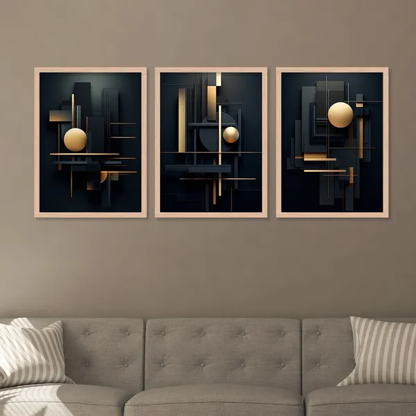 New_Golden_Shapes_Art