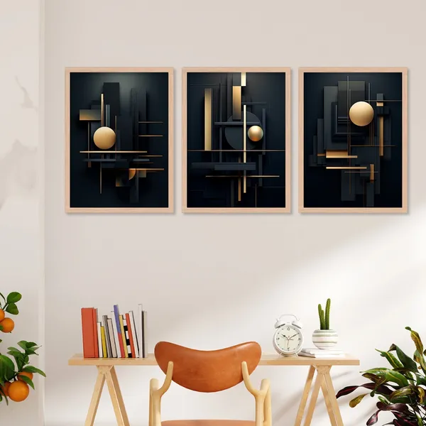 New_Golden_Shapes_Art