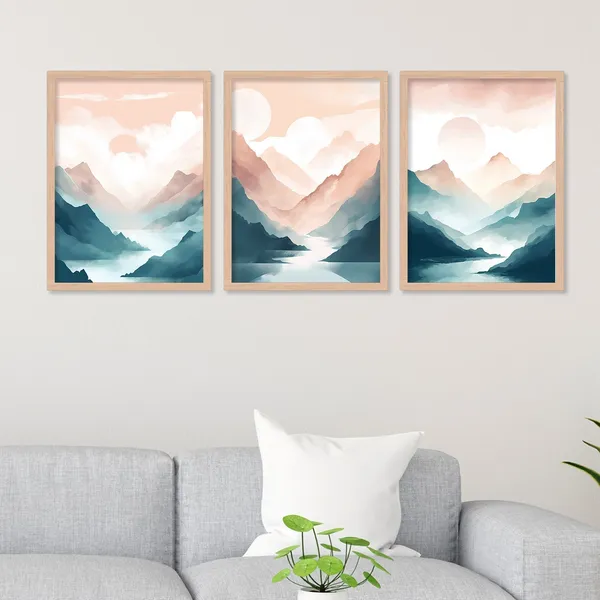 New_Brush_Painting_Of_Mountains