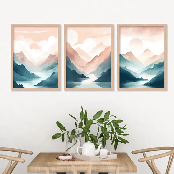 New_Brush_Painting_Of_Mountains