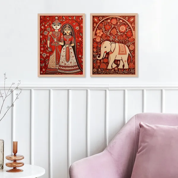 Peacock_And_Elephant