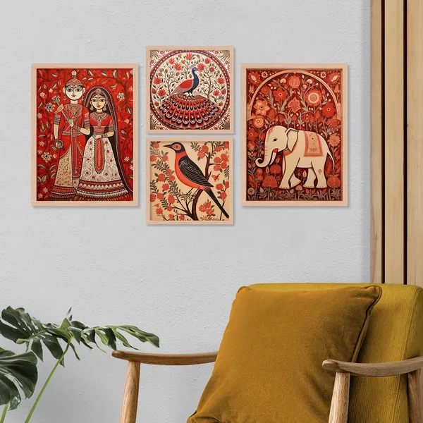 Peacock_And_Elephant