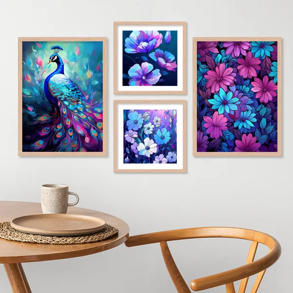 Peacock_Flower_Art