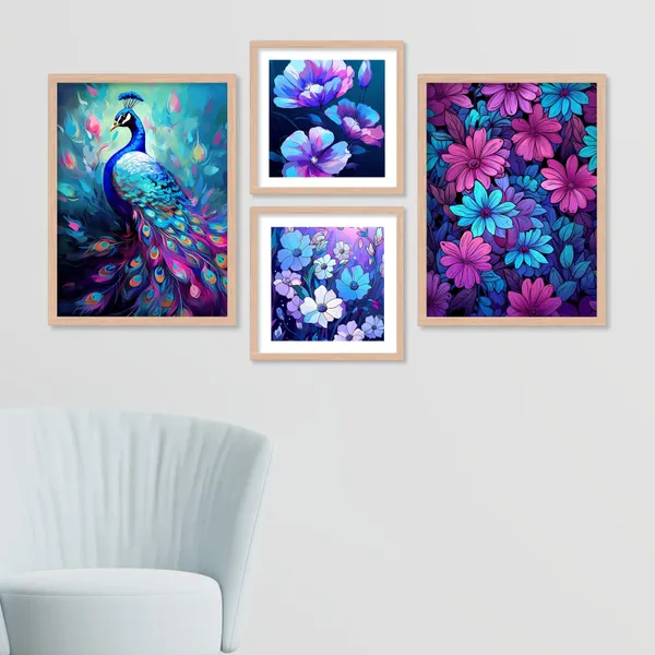 Peacock_Flower_Art