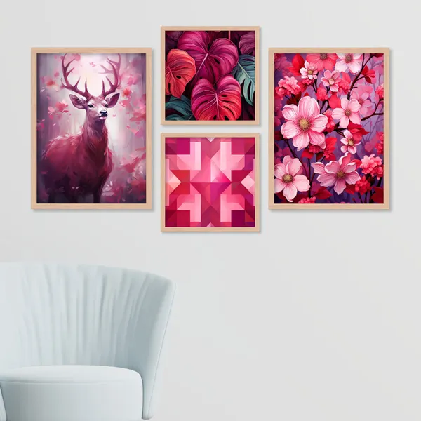 Pink_Colour_Swamp_Deer