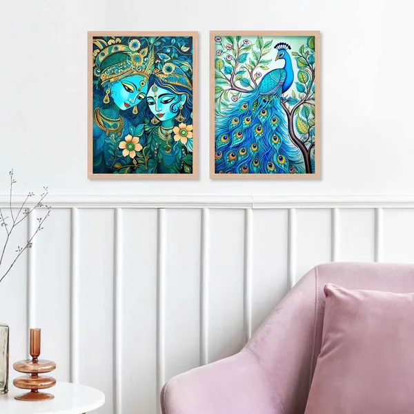Radha_Krishna_With_Peacock