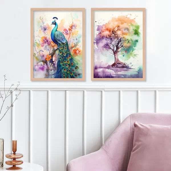 Rainbow_Colours_Bird_Art