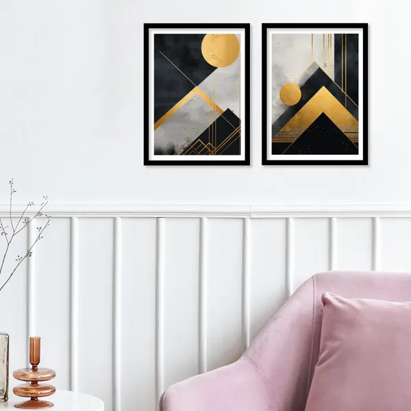 Golden_Triangle_And_Circle_Design